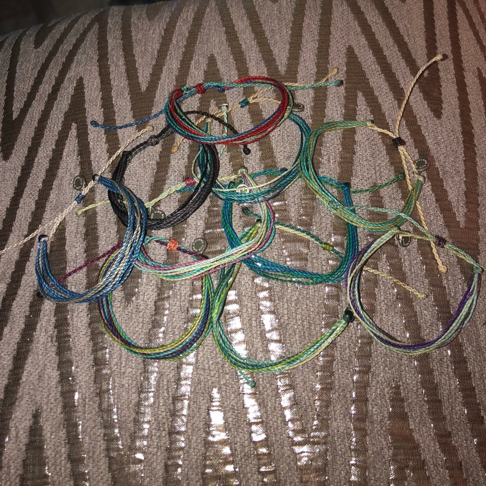 10 Authentic Pura Vida original style bracelets